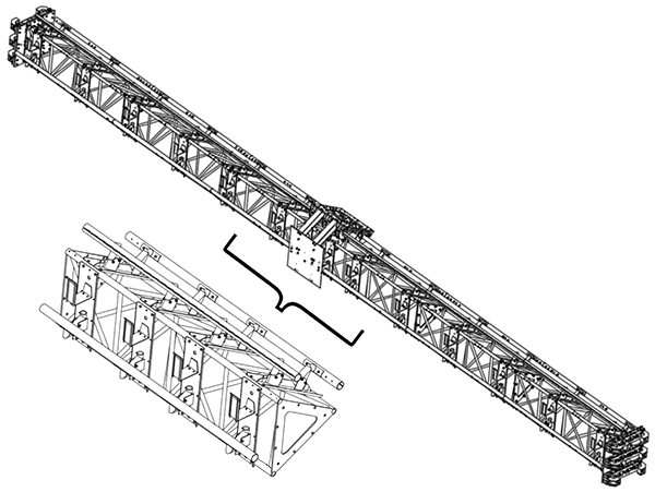 Sketch of a section of the ARCS 3D printer