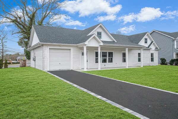 Exterior of the largest 3D printed home